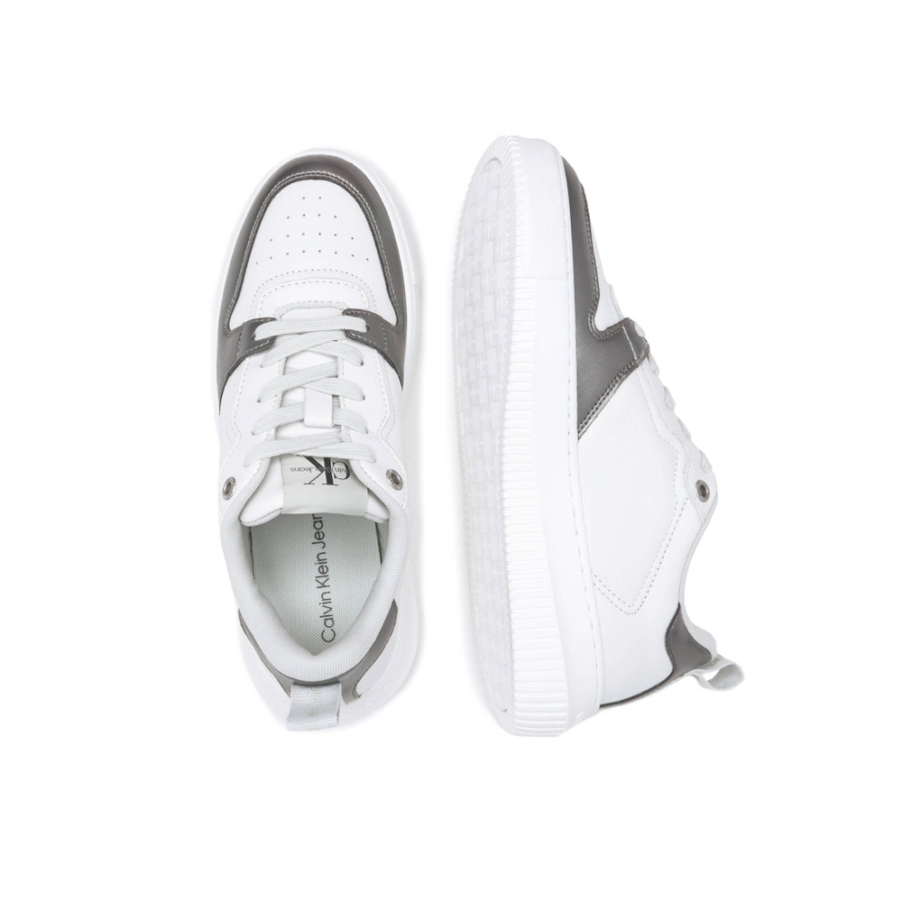 Кожаные кроссовки chunky CALVIN KLEIN JEANS - белый(YW0YW00783)