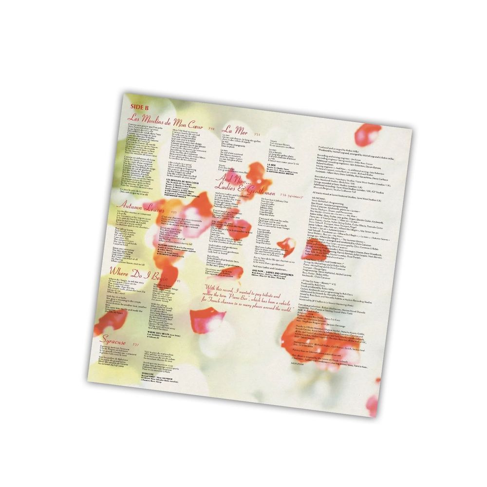 Patricia Kaas - Piano Bar (180g) (Limited Numbered Edition) (Red Vinyl) (1 LP) Патрисия Каас