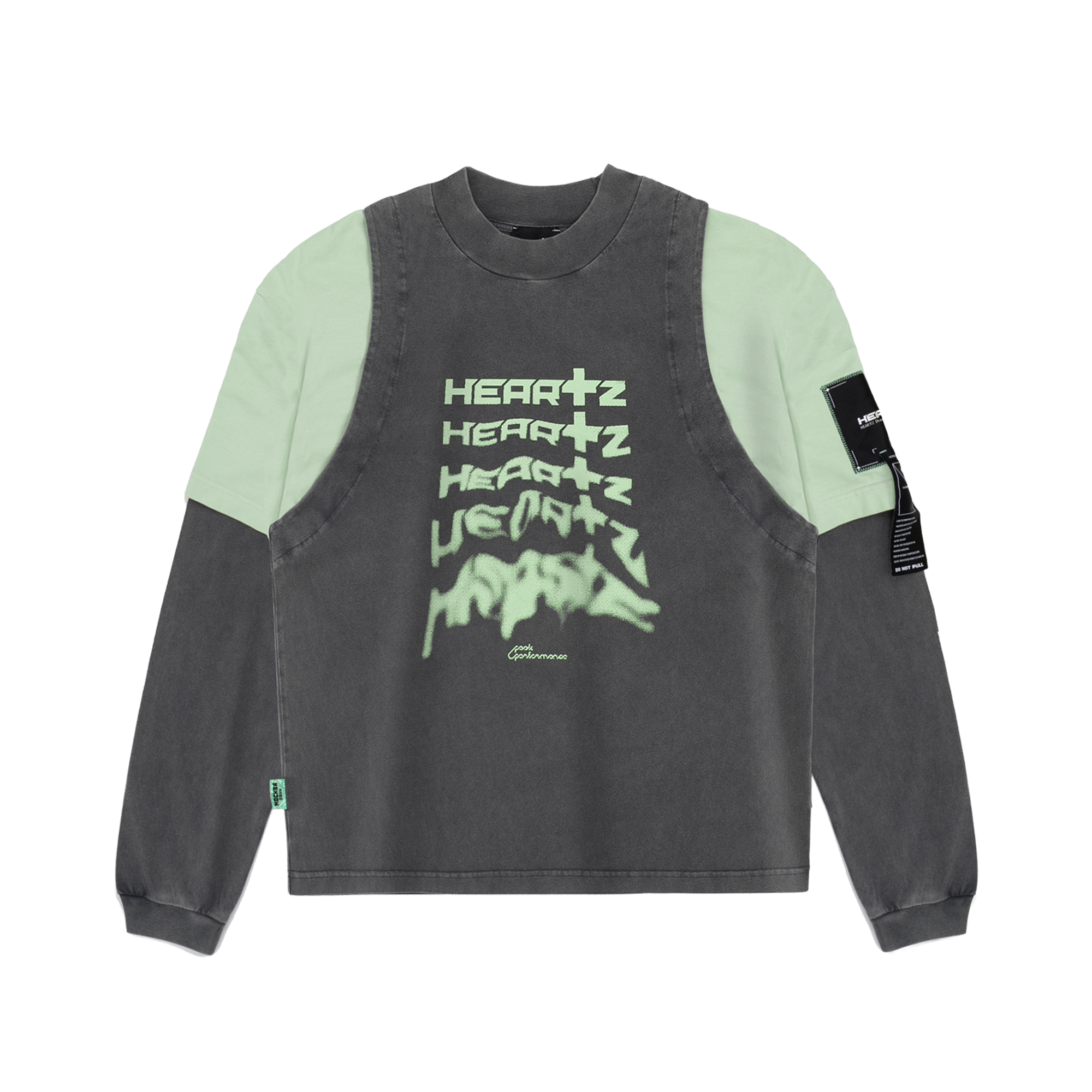 «Dissolution» Layered Longsleeve