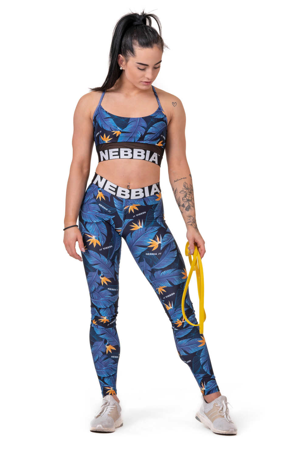 Топ EARTH POWERED SPORTS BRA 565 OCEAN BLUE