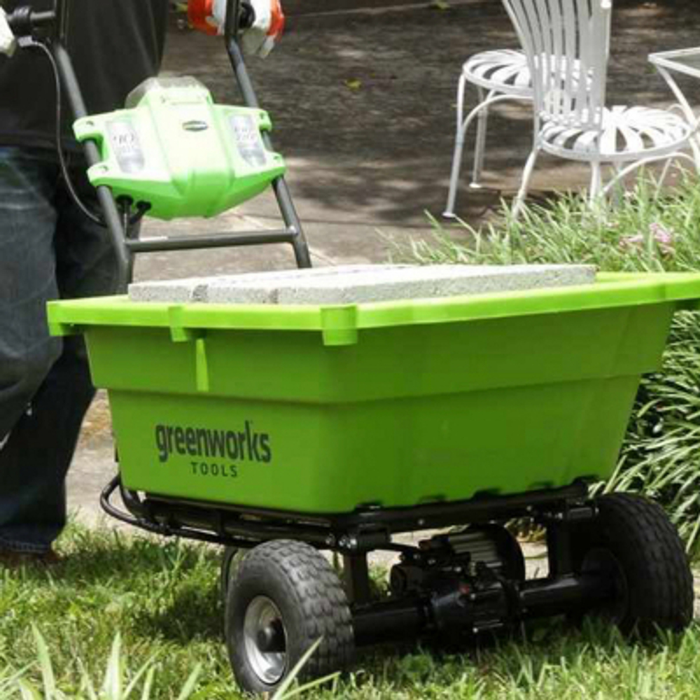 Садовая тележка самоходная Greenworks 106 л G-MAX 40V G40GC (без АККУМ и Зар устр)