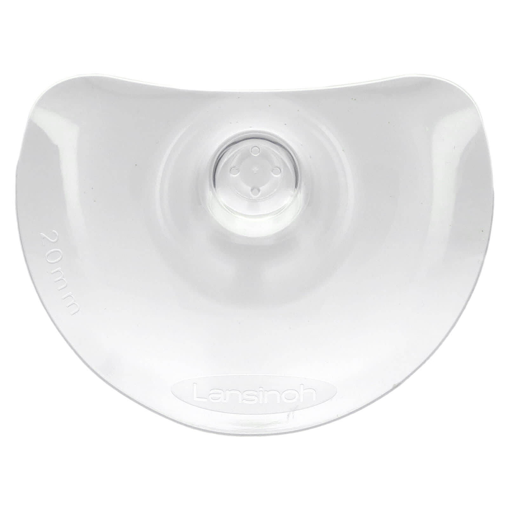 Lansinoh, Экраны для контактных ниппелей с защитным футляром, размер 2 (20 мм), 2 шт. В упаковке