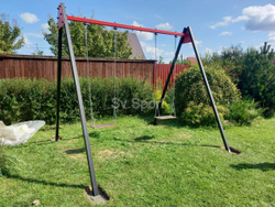 Монтаж уличных качелей Sv Sport