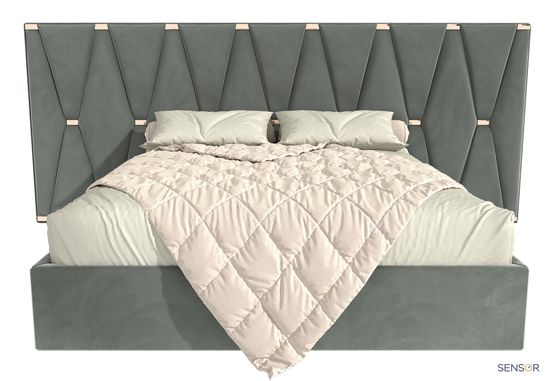 Кровать Амаретто с широким изголовьем