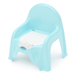 Горшок-стульчик голубой