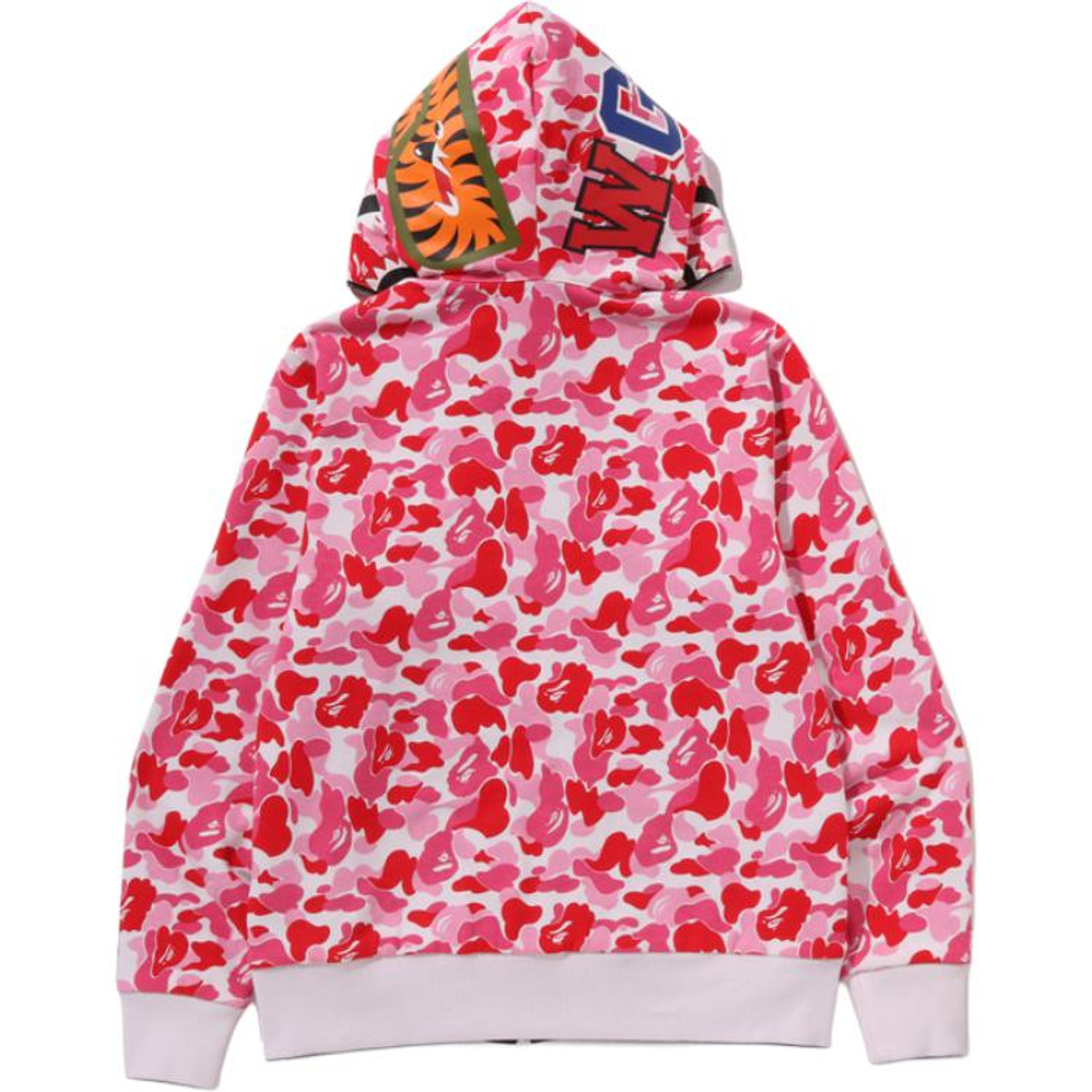 A Bathing Ape Bathing Ape Sweatshirts Moderate No Fleece Lined Zip Closure 0zxswmx08151p черный розовый