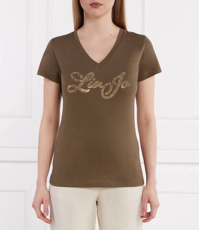 Футболка Liu Jo - хаки(MA4337 JS923)