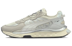 PUMA Wild Rider Low Top Running Shoes Ivory "Gray Silver White"