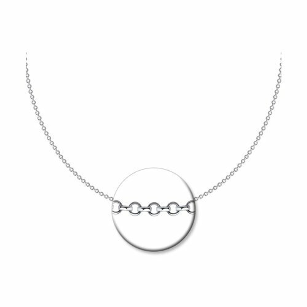 Колье из серебра