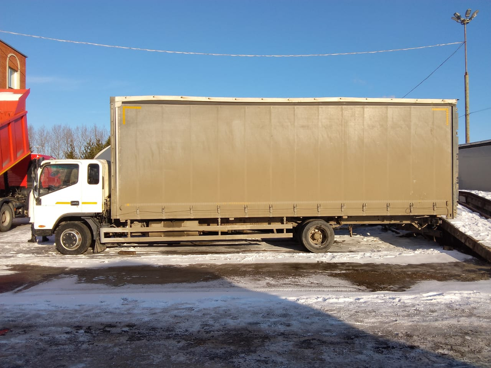 РусТрак 4389* на шасси КамАЗ 43082 4x2 Бортовой (Евроборт) 4389F1 (Евроборт, Дизельный, 3,8 л, 166 л