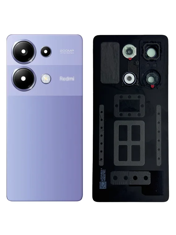 Задняя крышка для Xiaomi Redmi Note 13 Pro 4G (Lavender purple) со стеклом камеры