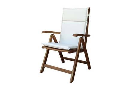 Стул из акации Joygarden КАРО высокий, коричневый