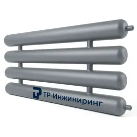 Регистры отопления РСЭ секционные с эллиптическими заглушками