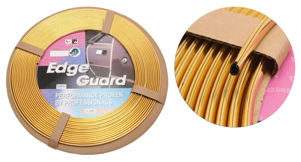 Наклейка-молдинг GV-610-20 (gold) (20м) одевающийся KING GV-610-20