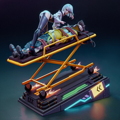 Lucy and David - Cyberpunk: Edgerunners