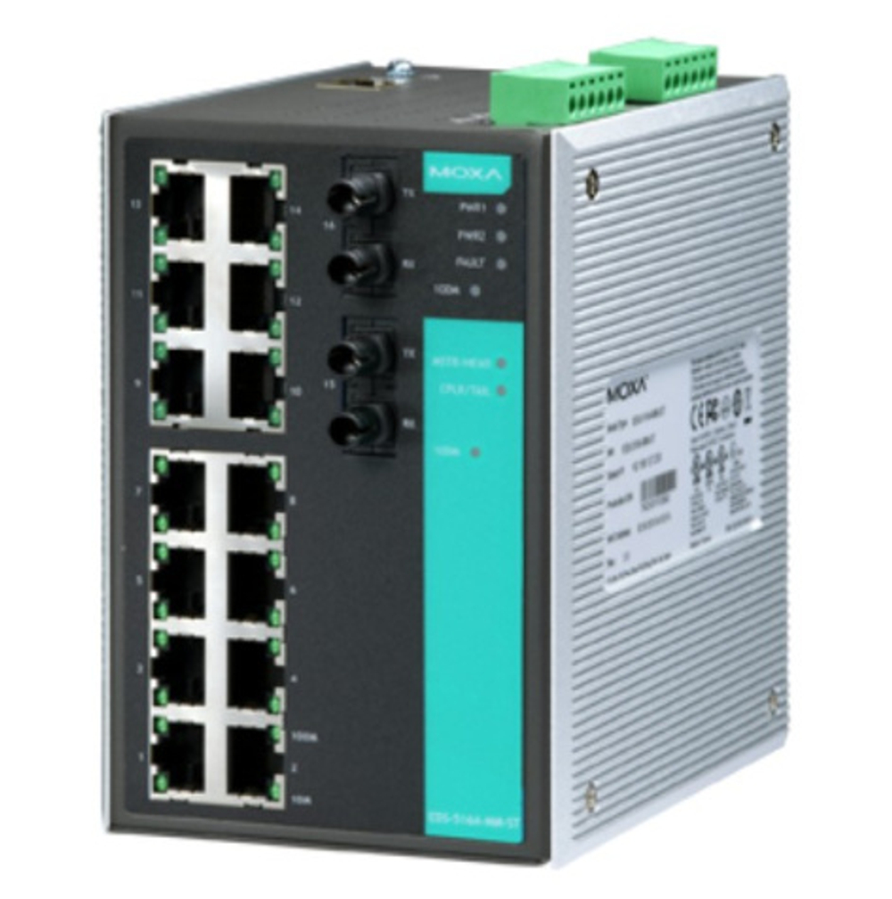 Коммутатор управляемый MOXA EDS-516A-MM-ST
