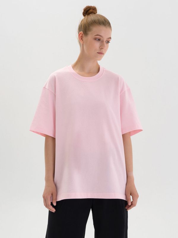 Футболка плотная Розовая - фото 6