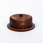 Масленка из дерева Сибирский Кедр для сливочного масла. MS6