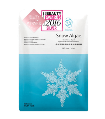 TIMELESS TRUTH MASK Ледниковые снежные водоросли и гиалуроновая кислота (биоцеллюлоза) 1 шт