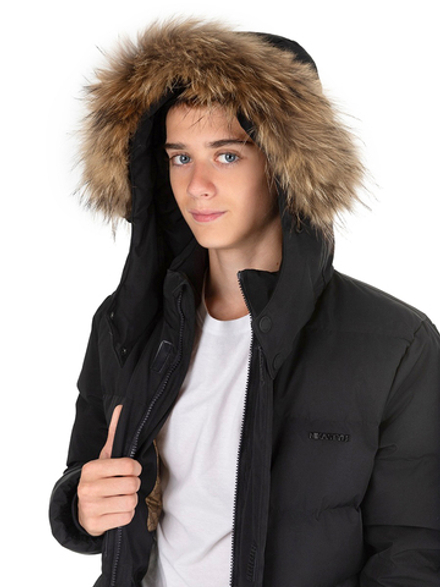 Куртка пуховая NORD ICE черный