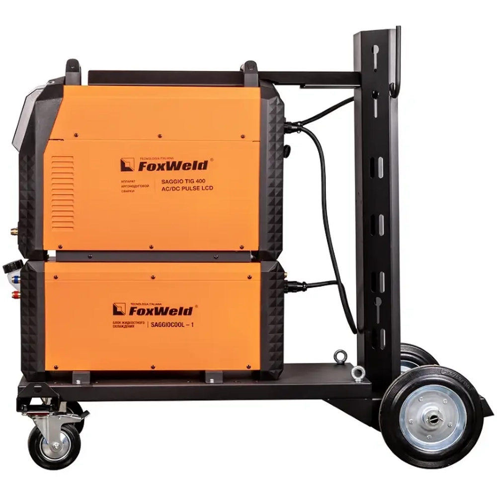 FoxWeld SAGGIO TIG 400 AC/DC PULSE LCD аппарат аргонодуговой сварки 9308