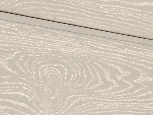 Cайдинг из ДПК. Sorbus Тангенциальный распил. Цвет бежевый.