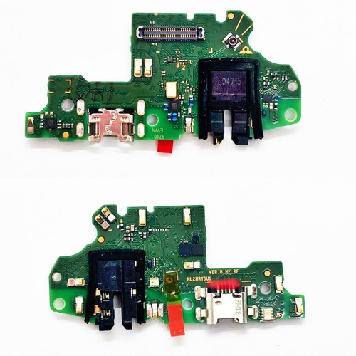 Шлейф для Huawei Honor 10 Lite на системный разъем/микрофон - Премиум