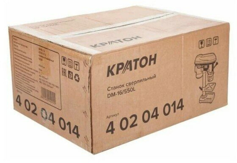 Станок сверлильный КРАТОН DM-16/550 L