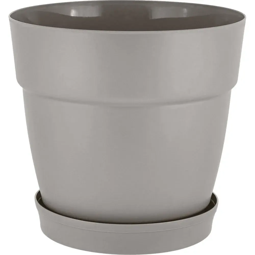 Горшок для цветов InGreen Villa de Fiori, фикс.поддон, 26л, D380мм, на колесиках,французск