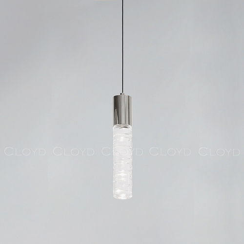 Подвесной светильник Cloyd ESPE-A P1 / выс. 27 см - хром (арт.11480)