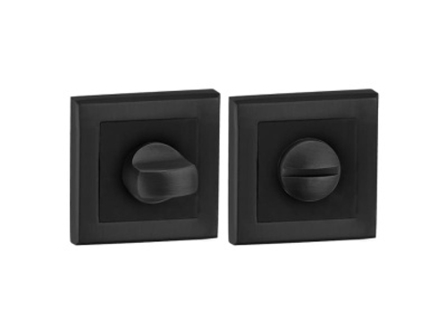 Завертка дверная ВК6 QL BL-24 черный (квадр.)