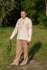 Брюки классические из крапивы