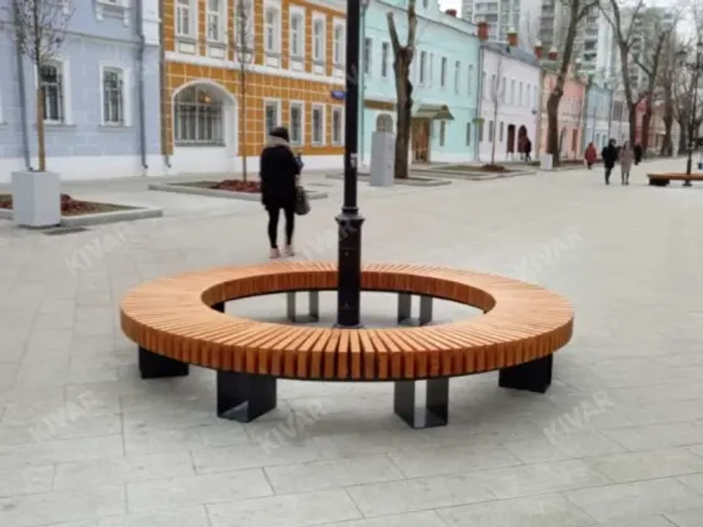 Скамья «Дуга радиусная»