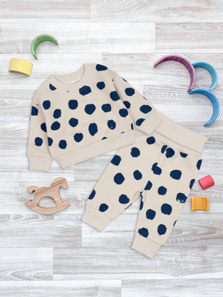 Утеплённый комплект Mjölk Горошки