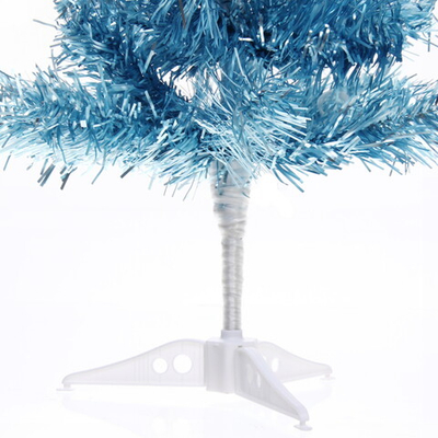 Ёлка «Теплая вьюга» 40 см, ПВХ (50 веток), Голубой