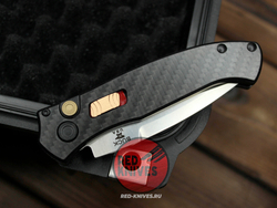 Нож Buck Auto Deploy Limited 2025 - рук. карбон, клинок сатин