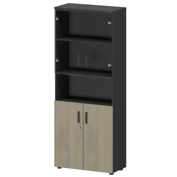 Шкаф СМШ-58Д2С2 Тип1  792x380x1990 Смарт