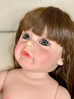 Кукла Реборн виниловая 55см без одежды (FA-038W)