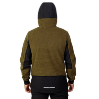 Кофта флисовый Graff 233-P-BL-13 с вставками Коричневые -