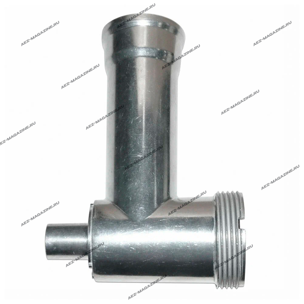 Корпус шнека для мясорубок Китай, зажим под болт сбоку