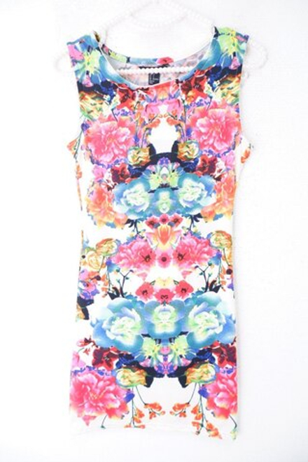 Платье H&M с принтом 40 размер