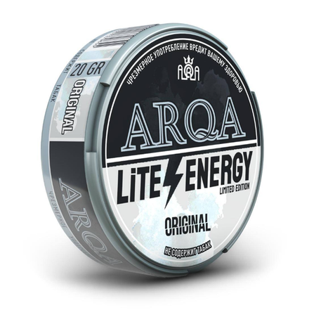 ARQA LITE ENERGY ORIGINAL (120МГ) - ЭНЕРГЕТИК ОТ ЛИТВИНА
