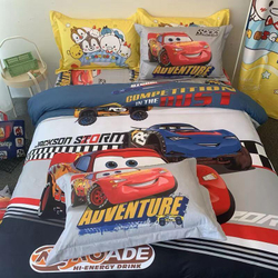 Постельное белье DISNEY 1.5 Полуторка Сатин Маквин