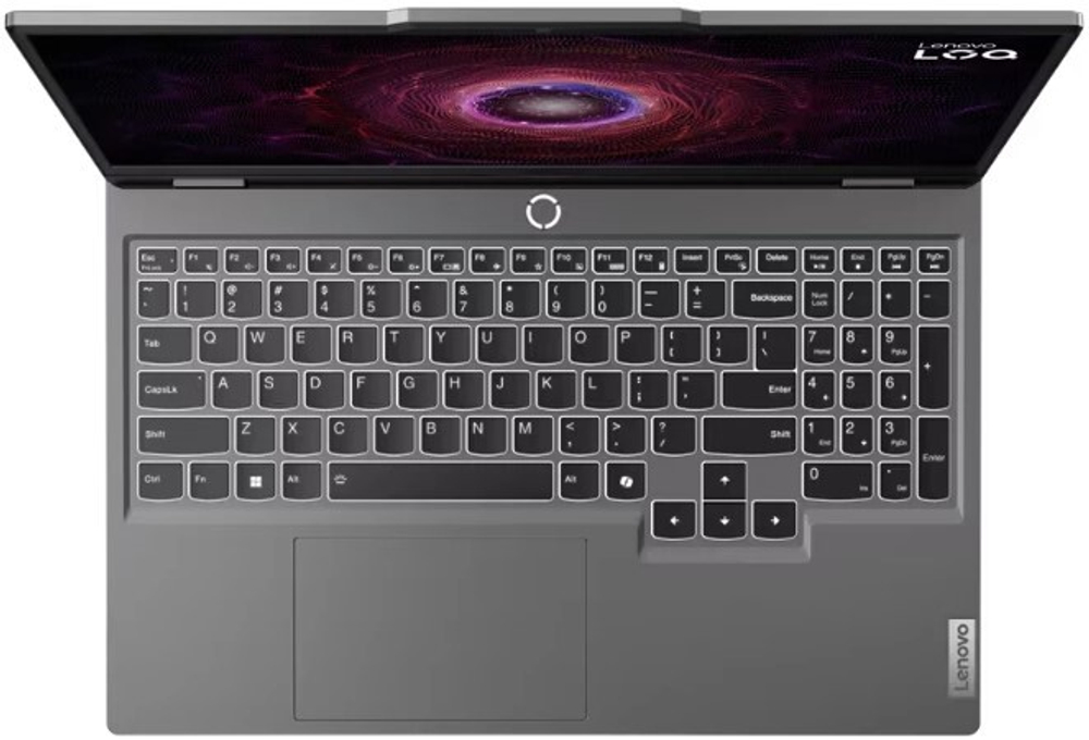 Ноутбук  Lenovo LOQ 15ARP9 15.6 ", Ryzen 7, 16 Гб RAM, 1 Тб SSD, GeForce RTX 4060, Серый