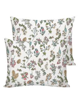 Постельное белье Сказка "Ботаника" 2-спальный наволочки 50х70 2шт Простынь на резинке 160х200 см Пододеяльник 175х215 см