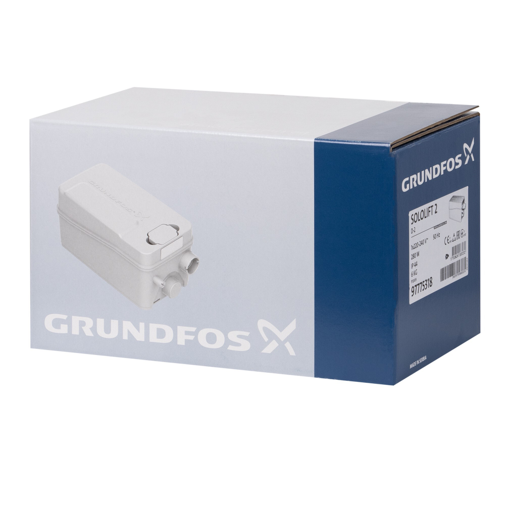 Установка канализационная Grundfos SOLOLIFT 2 D-2