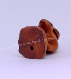 Нэцкэ Кролик бегущий