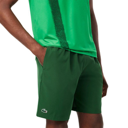 Мужские теннисные шорты Lacoste Tennis X Novak Djokovic - зеленый