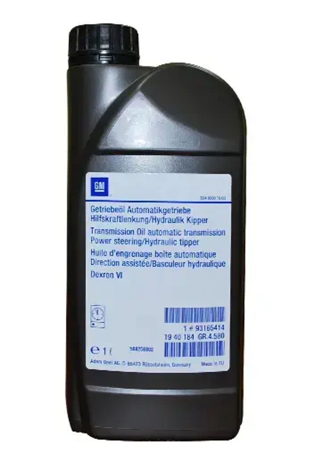 Трансмиссионное масло GM Dexron VI ATF полусинтетическое 1л