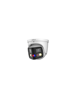 DAHUA DH-IPC-PDW3849P-A180-E2-AS-PV-0280B Уличная купольная IP-видеокамера DUO с ИИ и активным сдерживанием 2x 4Мп, 1/2.7” CMOS, моторизованный объектив 2.8мм, видеоаналитика, ИК 25м, LED 20м